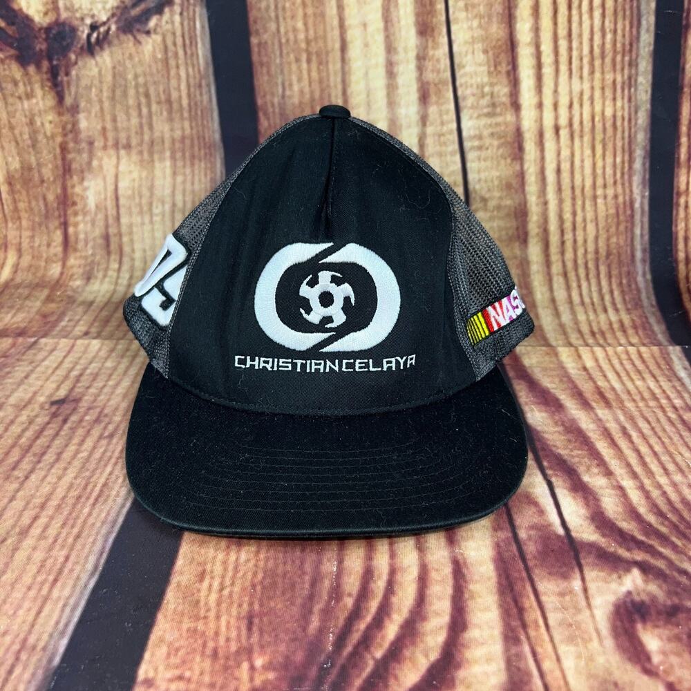 Christian Celaya Nascar #9 The Classics Racing Trucker Snapback Baseball Hat Cap